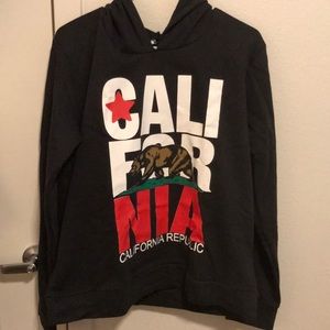 California hoodie.